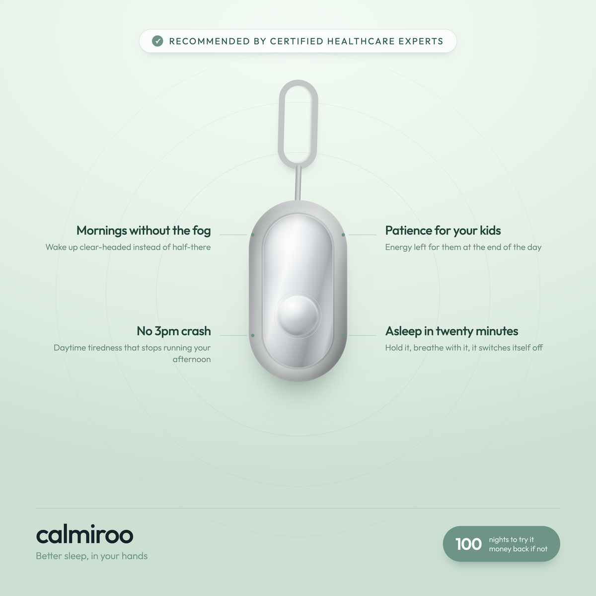 Calmiro- Handheld Sleep Aid