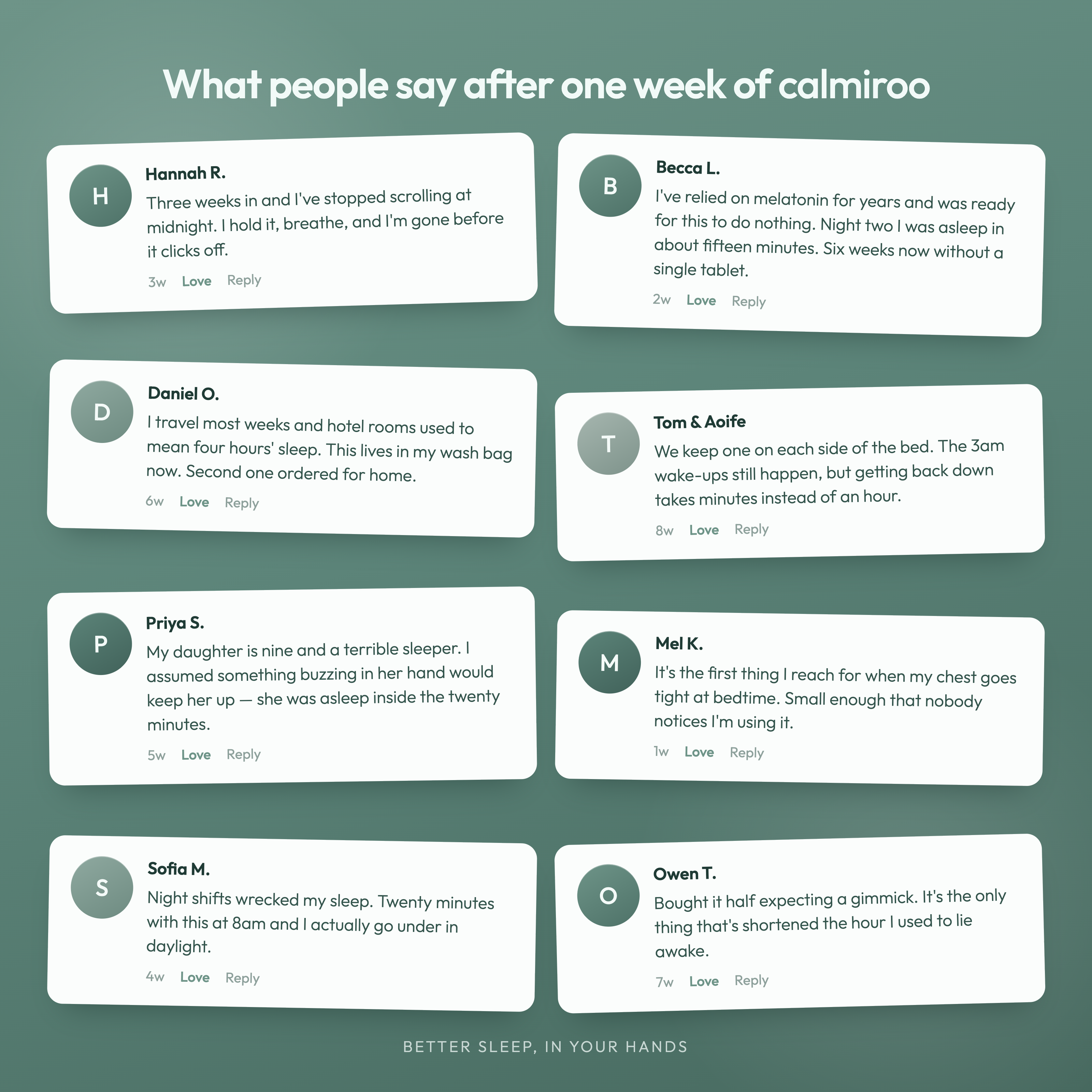Calmiro- Handheld Sleep Aid